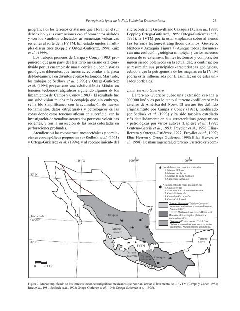 Petrogénesis ígnea de la Faja Volcánica Transmexicana - Centro de ...