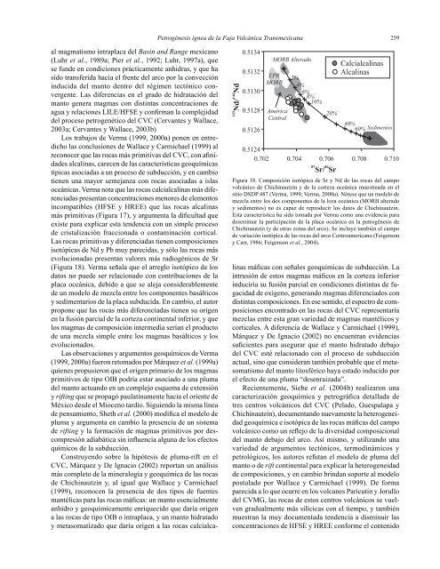 Petrogénesis ígnea de la Faja Volcánica Transmexicana - Centro de ...