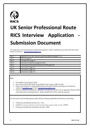 RICS EMEA APC CV template (PDF)