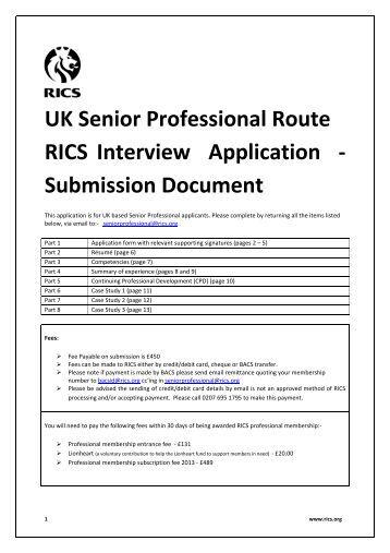 Rics Commercial Property Apc Competency Rics Commercial Property Apc Competency