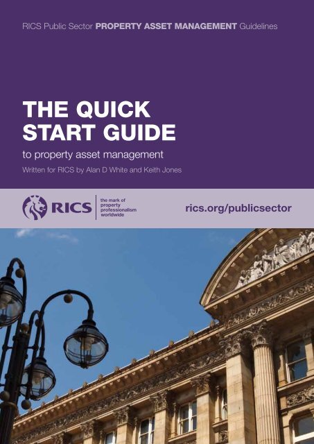 QUICK START GUIDE to property asset management - RICS