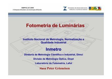 Fotometria de Luminárias - Abilux