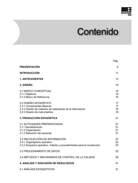 Metodología Estadísticas de Exportaciones - Dane