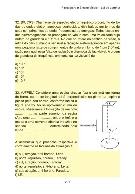 Física para o Ensino Médio Gravitação, Eletromagnetismo e ... - pucrs