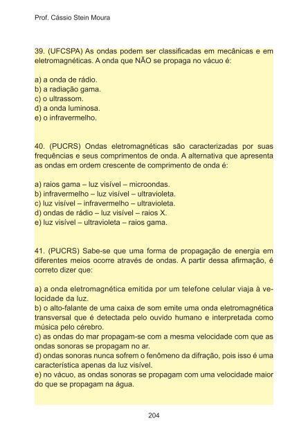 Física para o Ensino Médio Gravitação, Eletromagnetismo e ... - pucrs