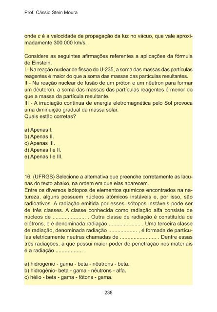 Física para o Ensino Médio Gravitação, Eletromagnetismo e ... - pucrs