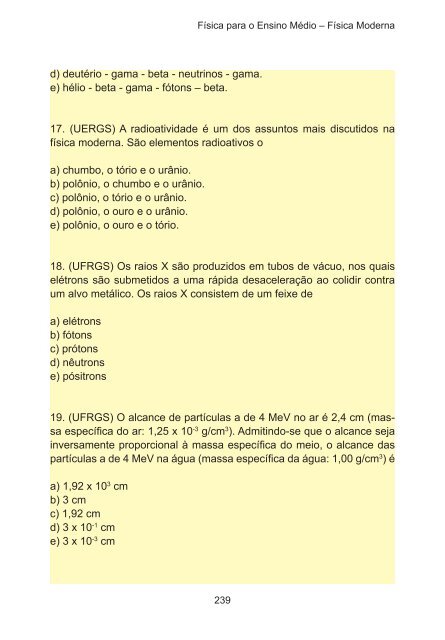 Física para o Ensino Médio Gravitação, Eletromagnetismo e ... - pucrs