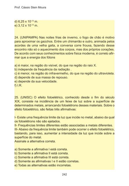 Física para o Ensino Médio Gravitação, Eletromagnetismo e ... - pucrs