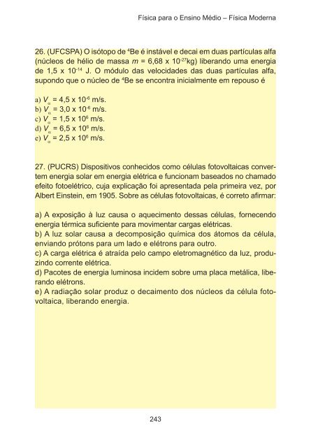 Física para o Ensino Médio Gravitação, Eletromagnetismo e ... - pucrs