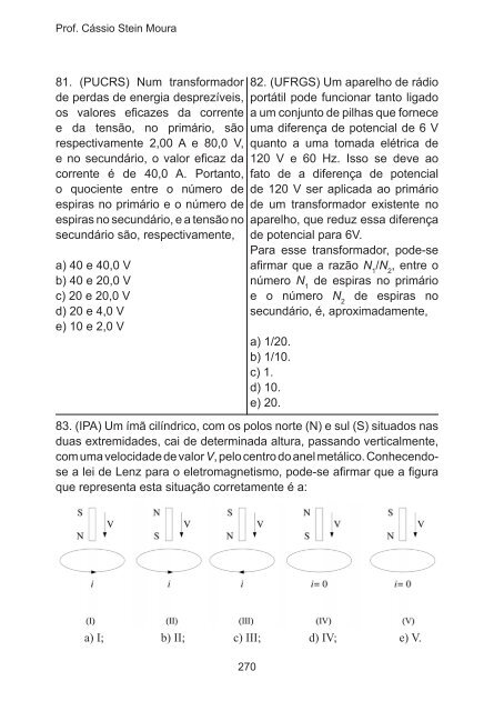 Física para o Ensino Médio Gravitação, Eletromagnetismo e ... - pucrs