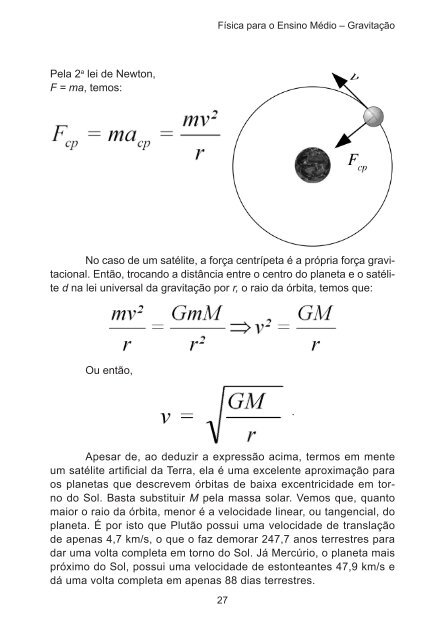 Física para o Ensino Médio Gravitação, Eletromagnetismo e ... - pucrs