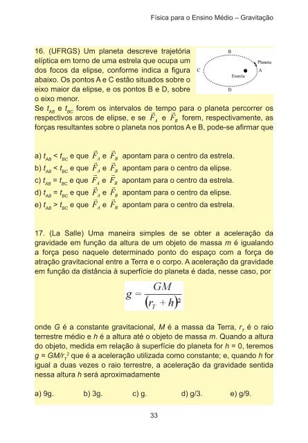 Física para o Ensino Médio Gravitação, Eletromagnetismo e ... - pucrs