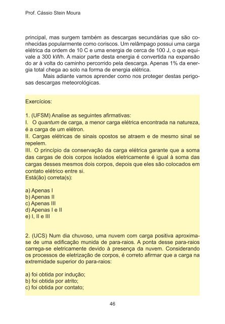 Física para o Ensino Médio Gravitação, Eletromagnetismo e ... - pucrs