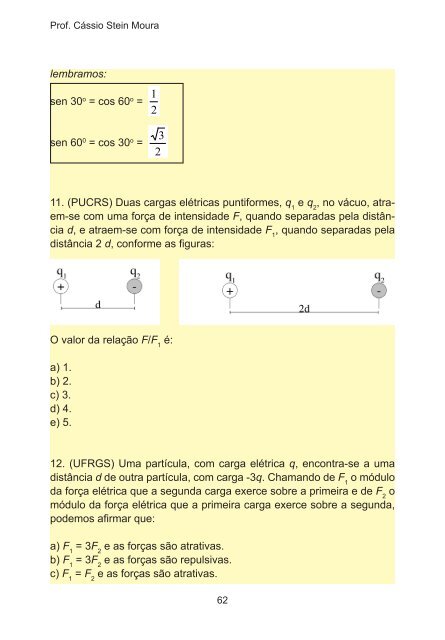 Física para o Ensino Médio Gravitação, Eletromagnetismo e ... - pucrs