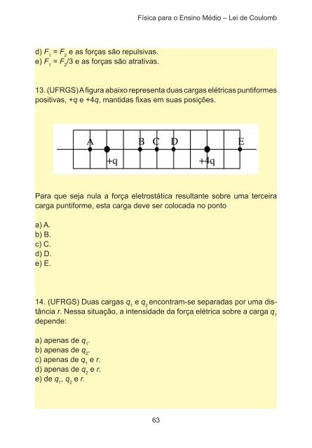 Física para o Ensino Médio Gravitação, Eletromagnetismo e ... - pucrs