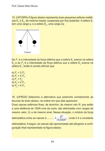 Física para o Ensino Médio Gravitação, Eletromagnetismo e ... - pucrs