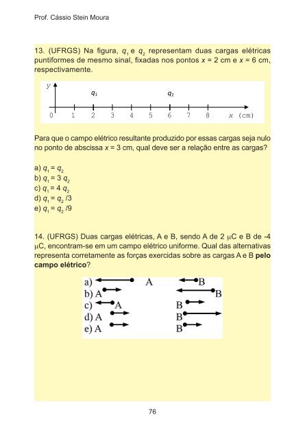 Física para o Ensino Médio Gravitação, Eletromagnetismo e ... - pucrs