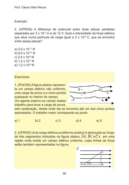 Física para o Ensino Médio Gravitação, Eletromagnetismo e ... - pucrs