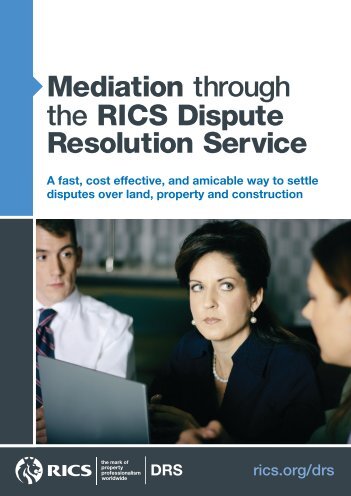Mediation Brochure - RICS