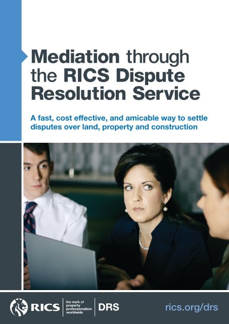 Mediation Brochure - RICS