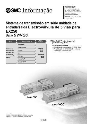 Série EX250 - SMC