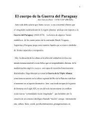 El cuerpo de la Guerra del Paraguay - Corredor de las Ideas