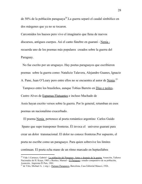 El cuerpo de la Guerra del Paraguay - Corredor de las Ideas