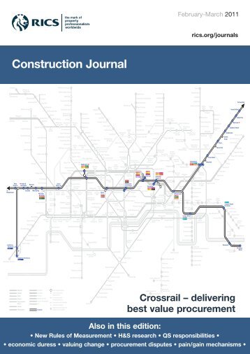 RICS Journal Construction February March 2011