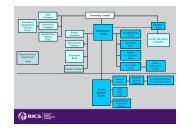 RICS Governance Framework