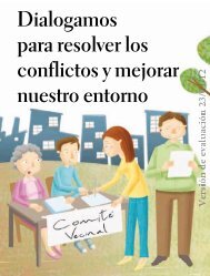 Dialogamos para resolver los conflictos y mejorar nuestro entorno