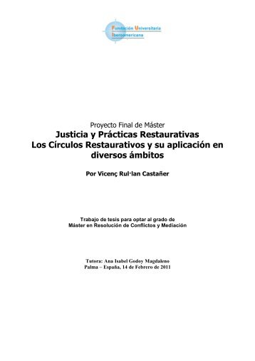 Justicia y Prácticas Restaurativas - Comunicación y Creatividad
