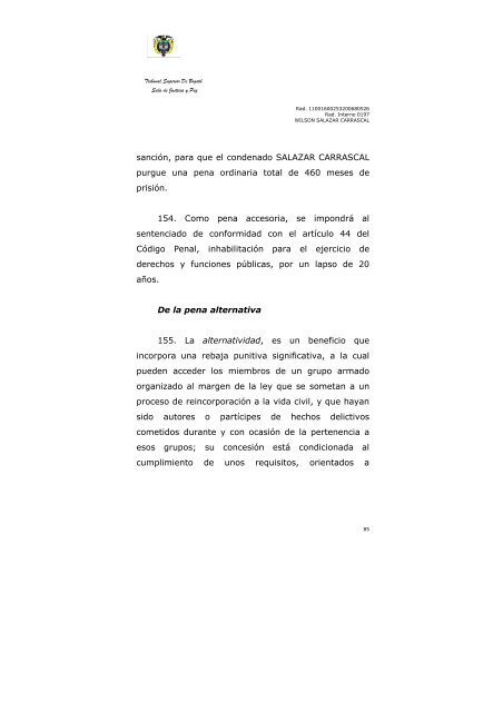 Sentencia de Primera Instancia de alias El Loro - Fiscalía General ...