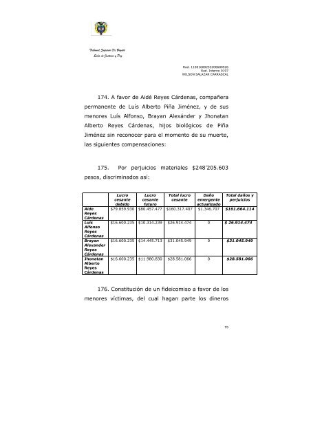 Sentencia de Primera Instancia de alias El Loro - Fiscalía General ...