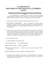 Tema 22: Jesús resucitado nos envía al Espíritu Santo.