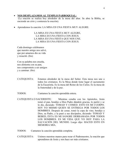 Tema 40: Damos gracias al Padre por la entrega de Jesús.