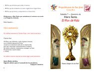 HS 7- El Pan de Vida - Arquidiócesis de San José