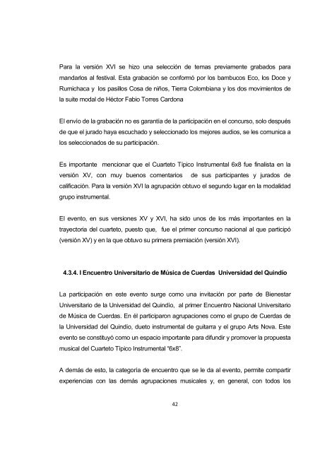 propuesta interpretativa de la música andina colombiana en formato ...
