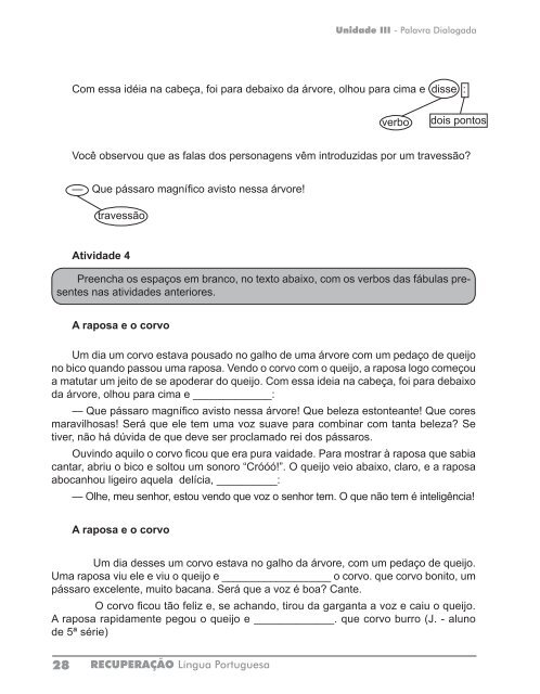 Unidade III - Palavra Dialogada - Professor - Secretaria Municipal ...