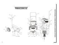 5 parts drawing / schema des pièces / diagrama de ... - Powermate