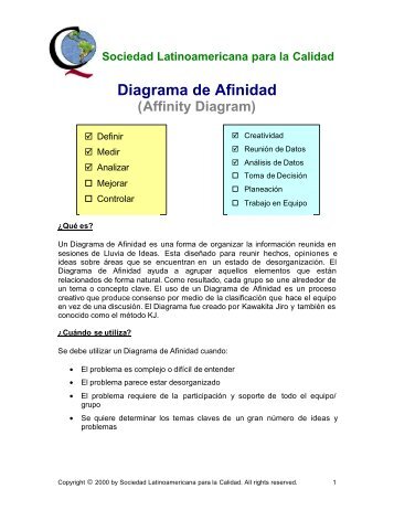 Diagrama de Afinidad