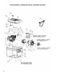 parts drawing / schema des pièces / diagrama de piezas - Powermate