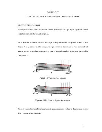 diagrama de fuerza cortante y momento flexionante - Web del Profesor