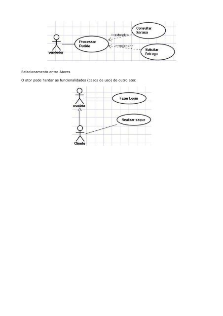 O diagrama de casos de uso é um diagrama da UML cujo objetivo é ...