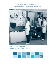 kit eletrotécnica manual do professor - Engenharia Elétrica da UFPR