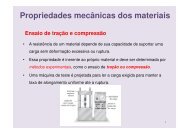 Aula 10 Propriedades mecanicas.pdf - Engenharia Elétrica da UFPR