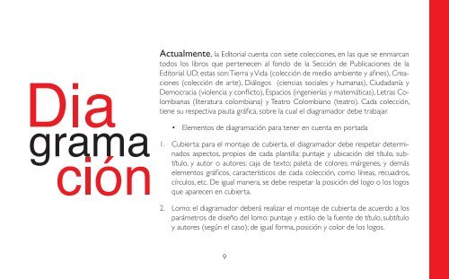 Manual de diseño y diagramación - Editorial