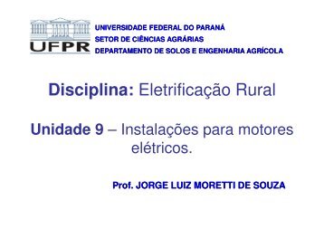 Motor elétrico - Moretti.agrarias.ufpr.br - Universidade Federal do ...