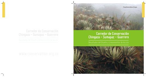 Diagramacion corredor - Conservación Internacional | Colombia