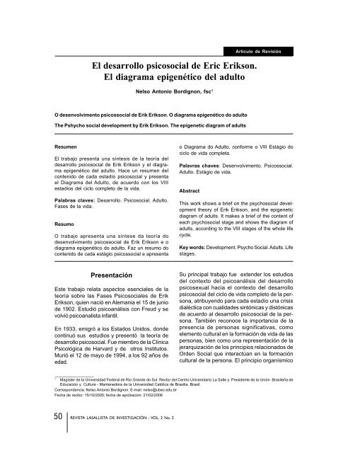 p50-63_ARTICULO ERICK ERICKSON.pdf - Corporación ...