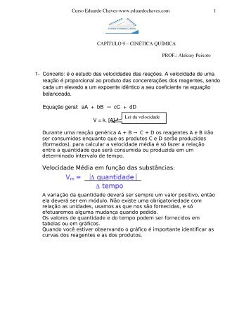 Cap 9 Cinética Química